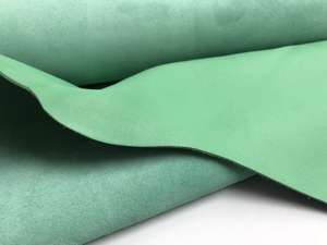 Helt skind - hud fra dyr, pastel mint